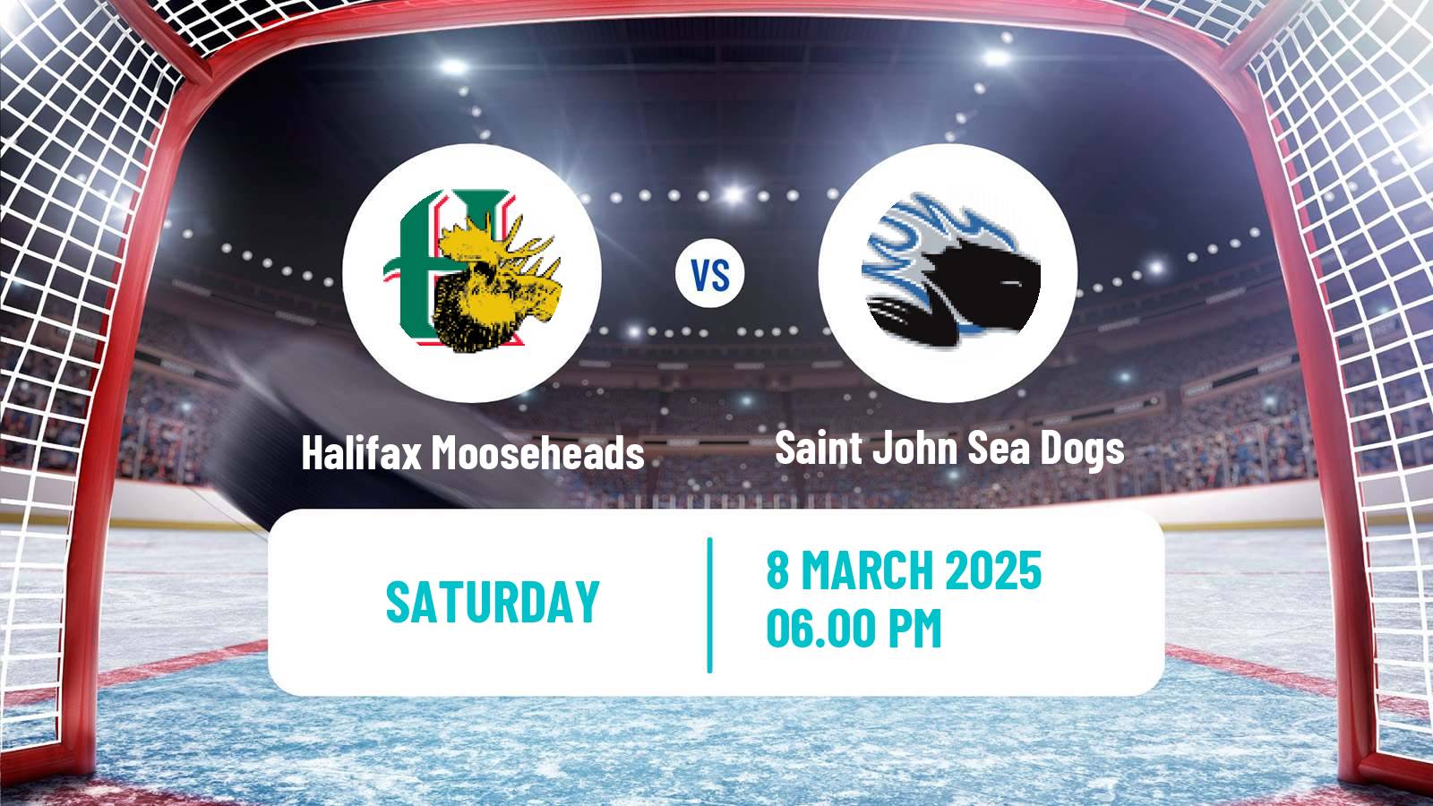 Hockey QMJHL Halifax Mooseheads - Saint John Sea Dogs