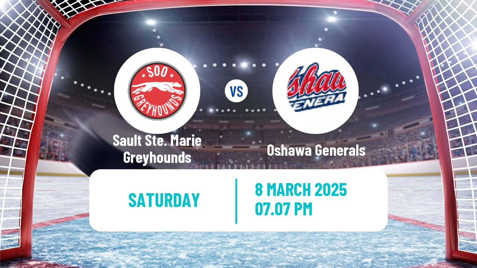 Hockey OHL Sault Ste. Marie Greyhounds - Oshawa Generals