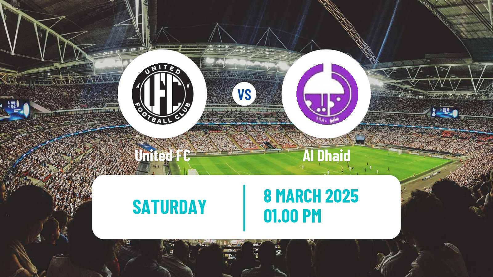 Soccer UAE Division 1 United FC - Al Dhaid