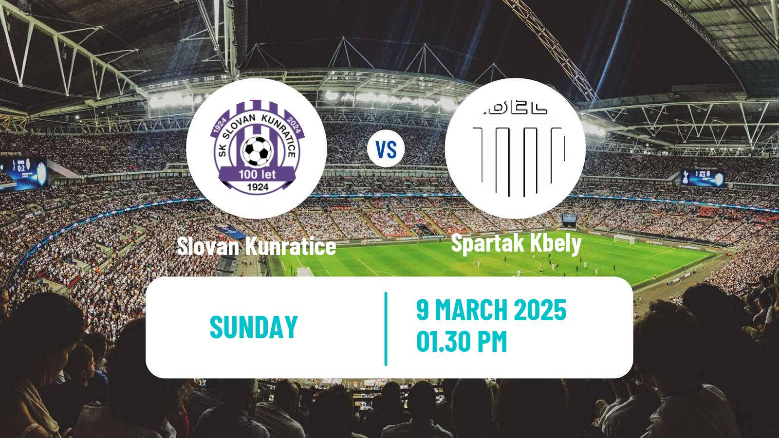 Football Czech Prazsky Prebor Slovan Kunratice - Spartak Kbely
