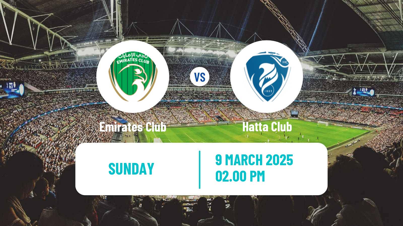 Soccer UAE Division 1 Emirates Club - Hatta