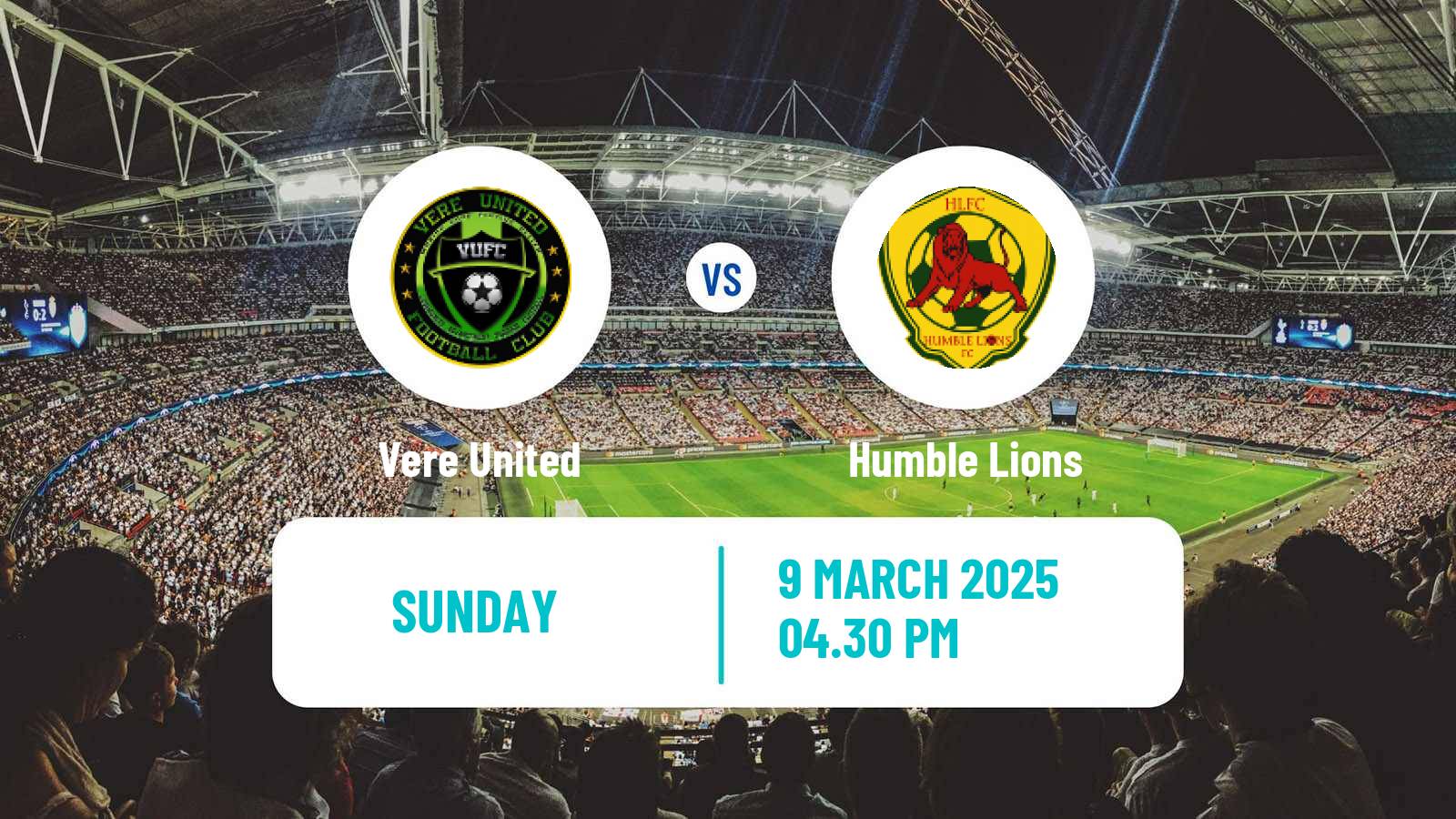 Soccer Jamaica National Premier League Vere United - Humble Lions