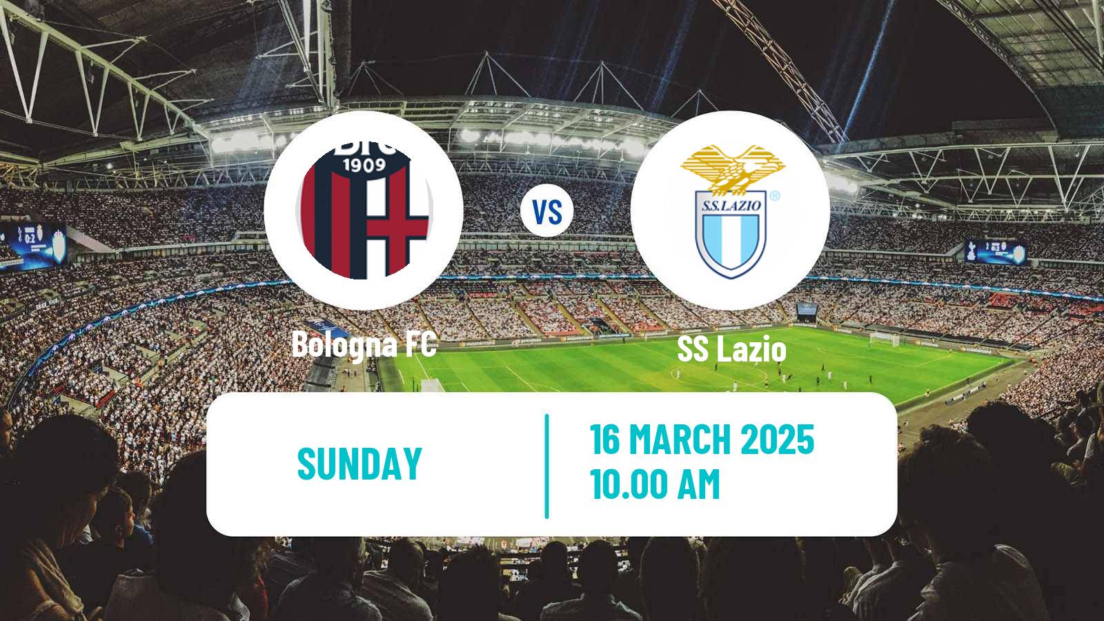 Soccer Italian Serie A Bologna - Lazio