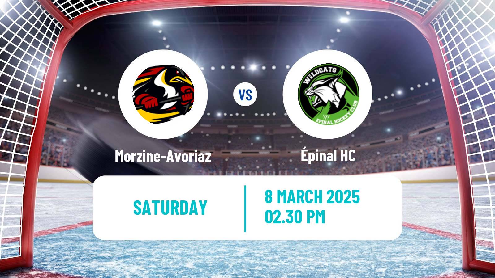 Hockey French D1 Ice Hockey Morzine-Avoriaz - Épinal