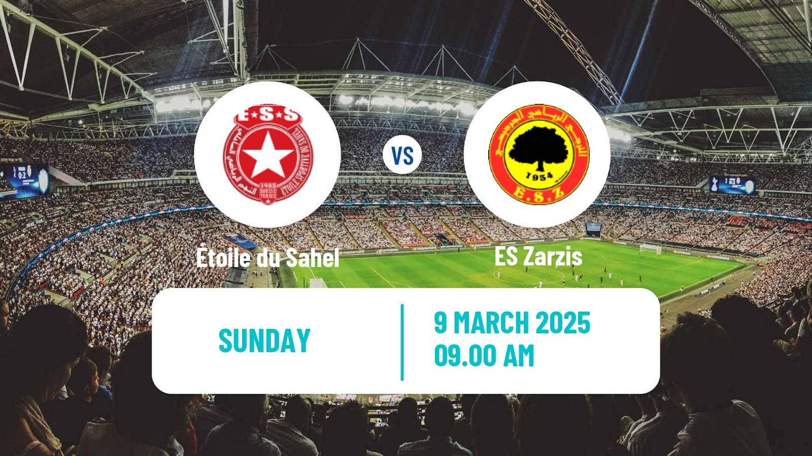 Soccer Tunisian Ligue Professionnelle 1 Étoile du Sahel - Zarzis