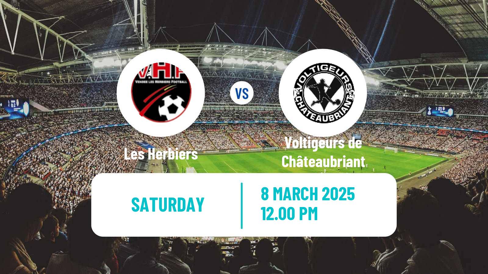 Soccer French National 2 - Group B Les Herbiers - Voltigeurs de Châteaubriant