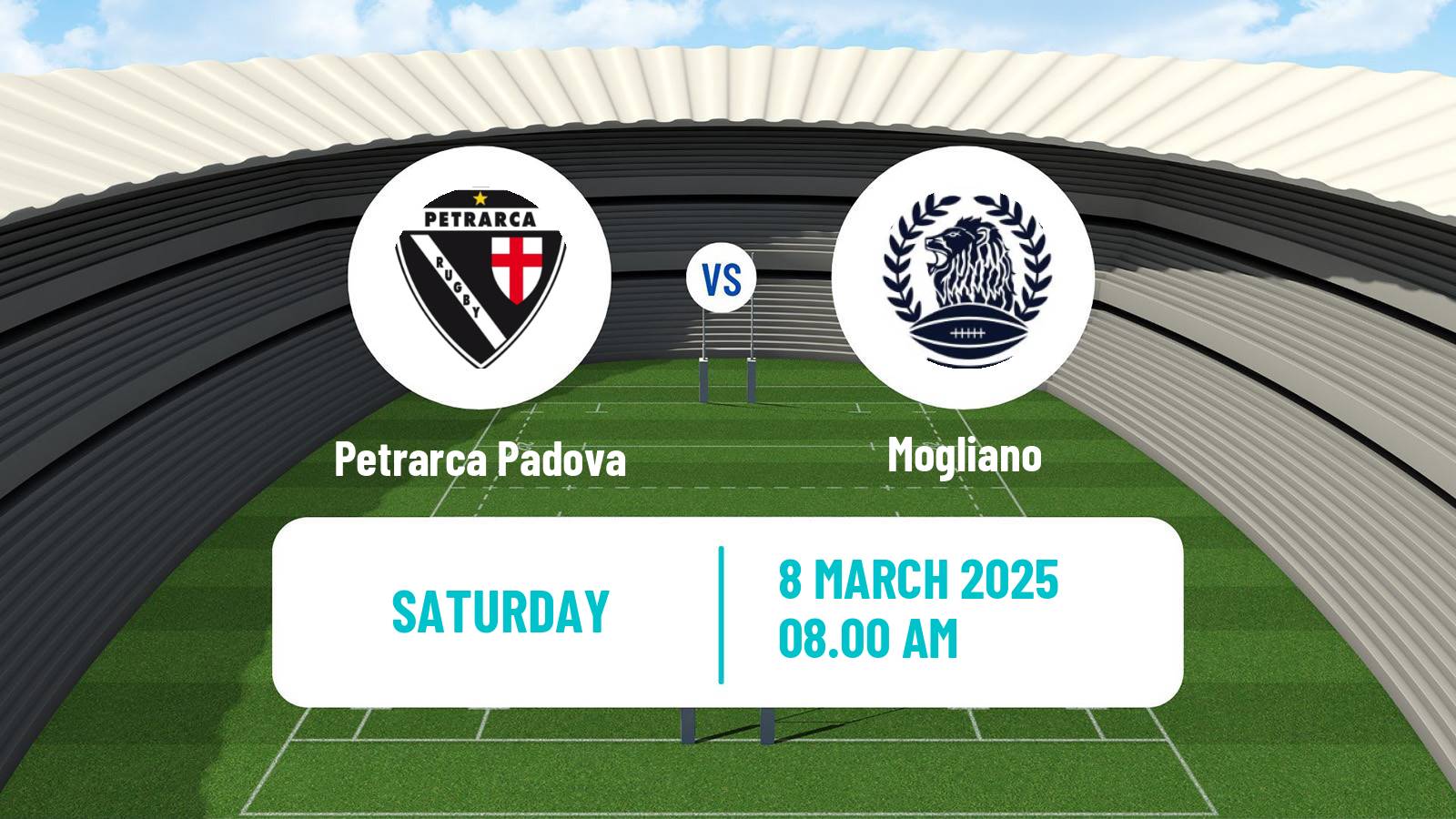 Rugby union Italian Top10 Rugby Union Petrarca Padova - Mogliano