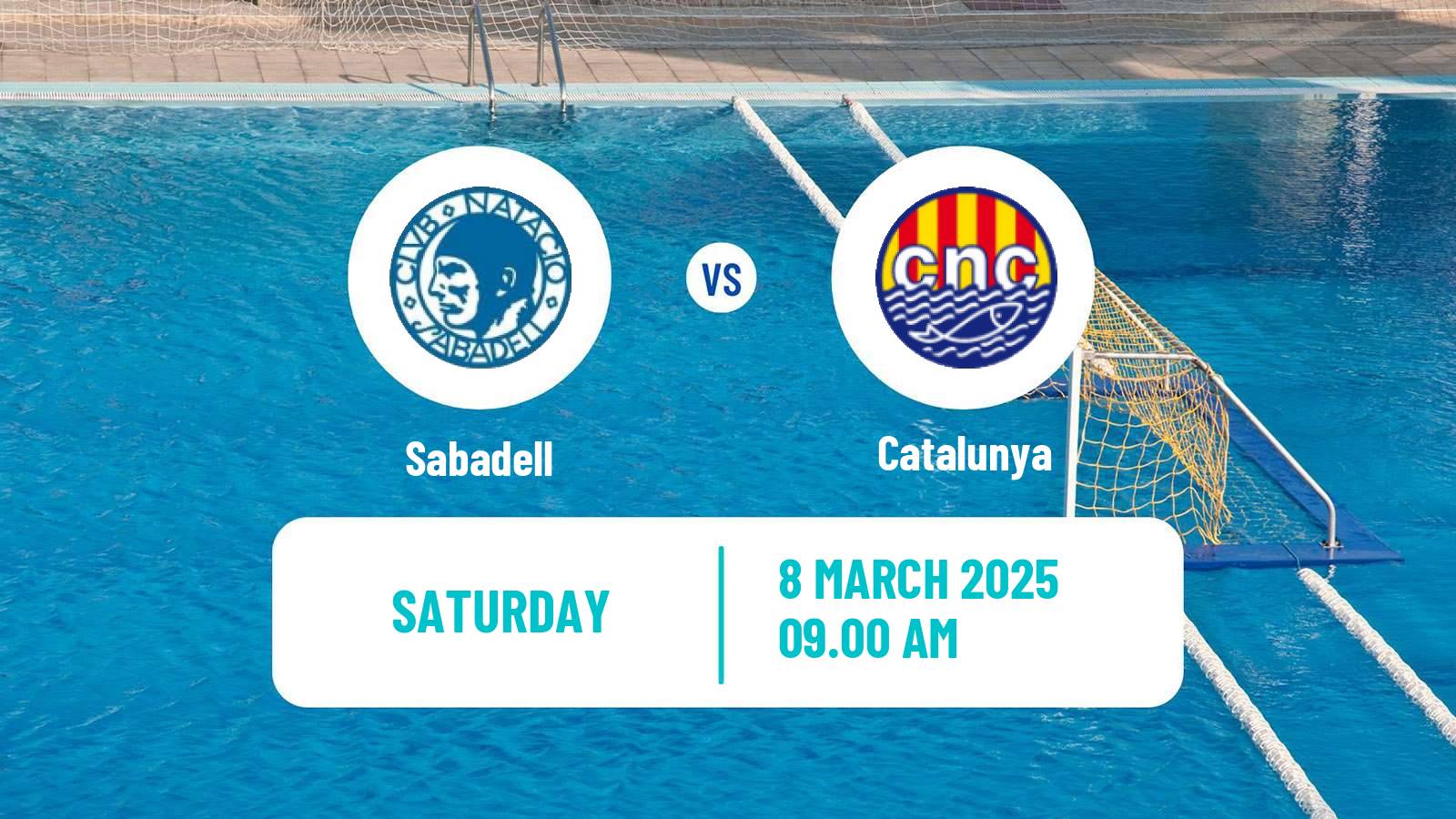 Water polo Spanish Copa La Reina Water Polo Women Sabadell - Catalunya