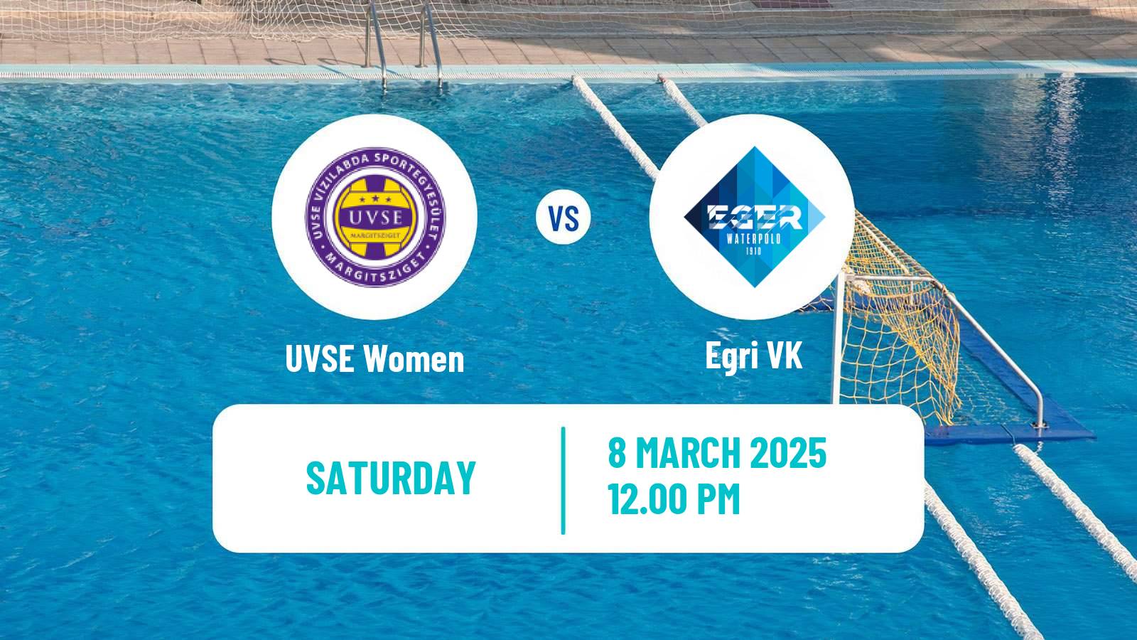 Water polo Hungarian OB I Water Polo Women UVSE - Egri VK