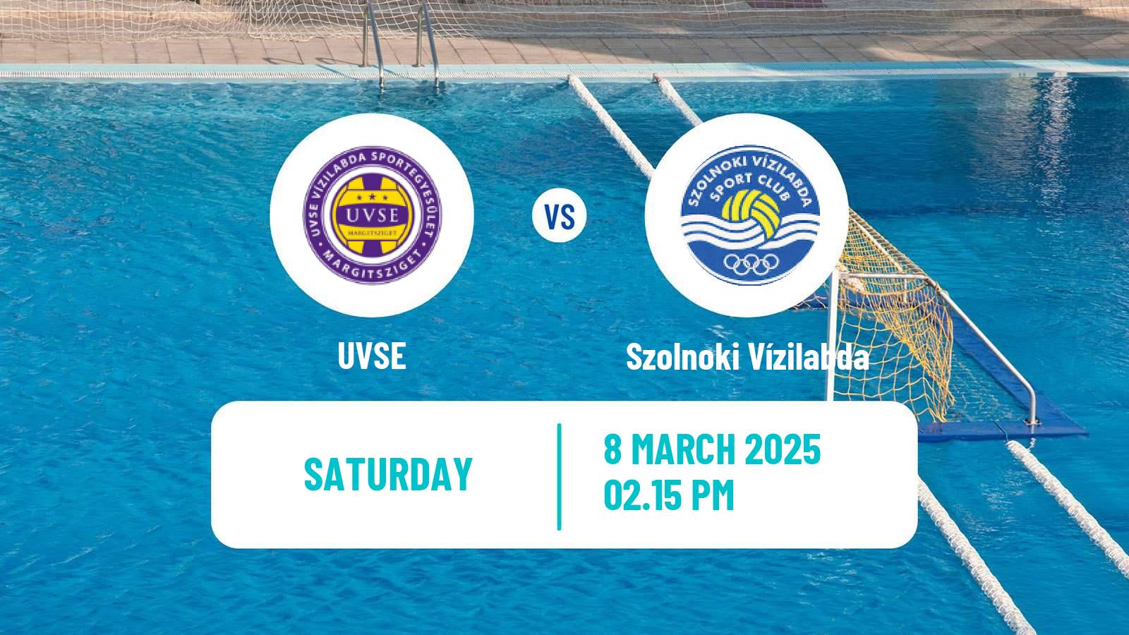 Water polo Hungarian OB I Water Polo UVSE - Szolnoki Vízilabda
