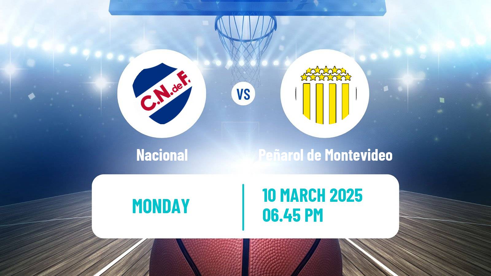 Basketball Uruguayan Liga Basketball Nacional - Peñarol de Montevideo