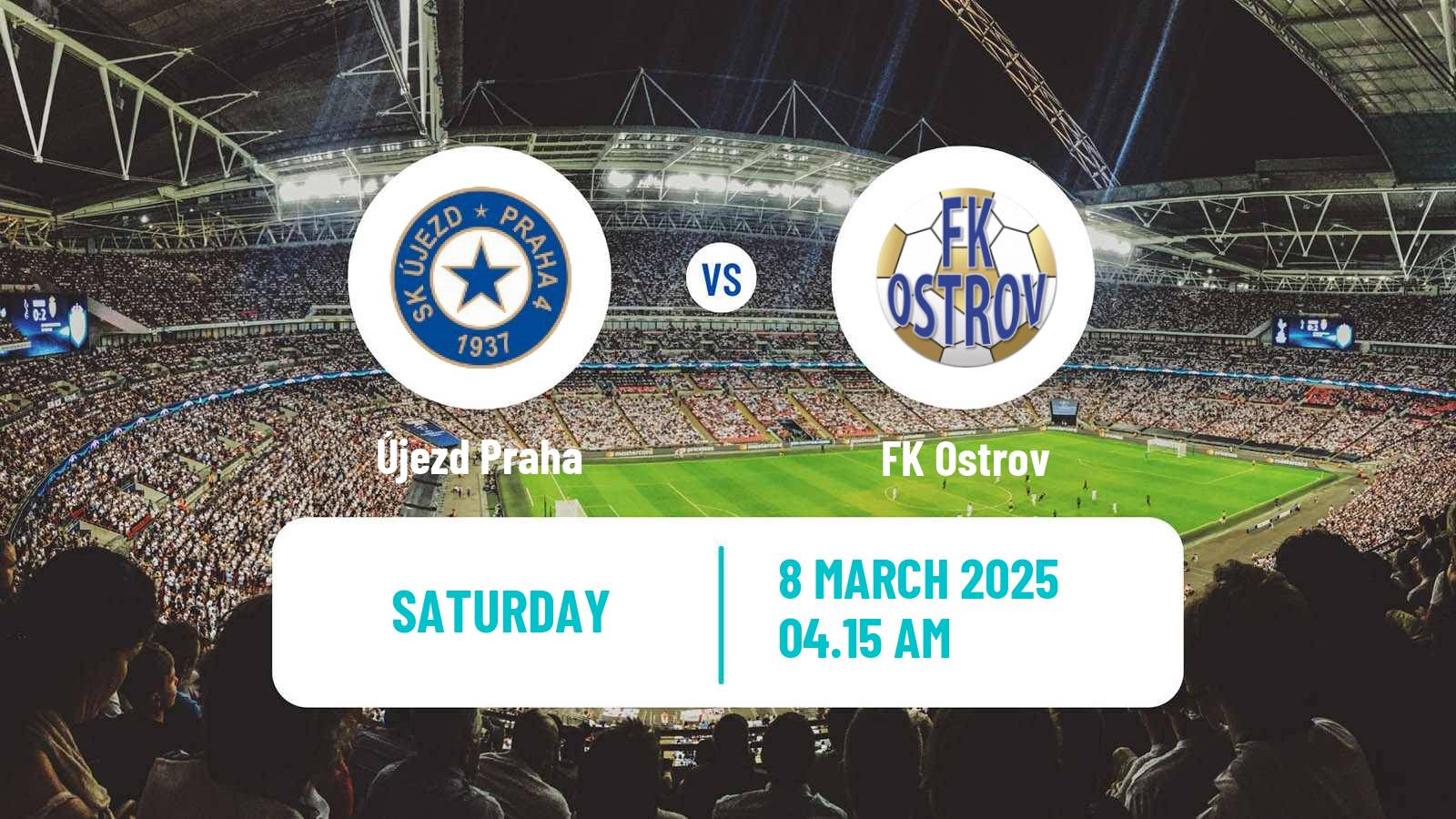 Soccer Czech Division B Újezd Praha - Ostrov