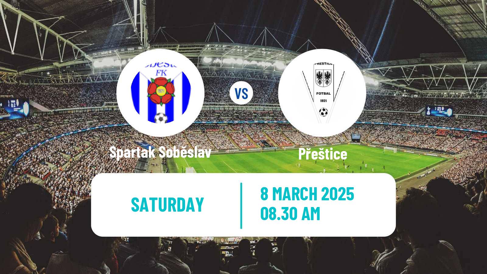 Soccer Czech Division A Spartak Soběslav - Přeštice