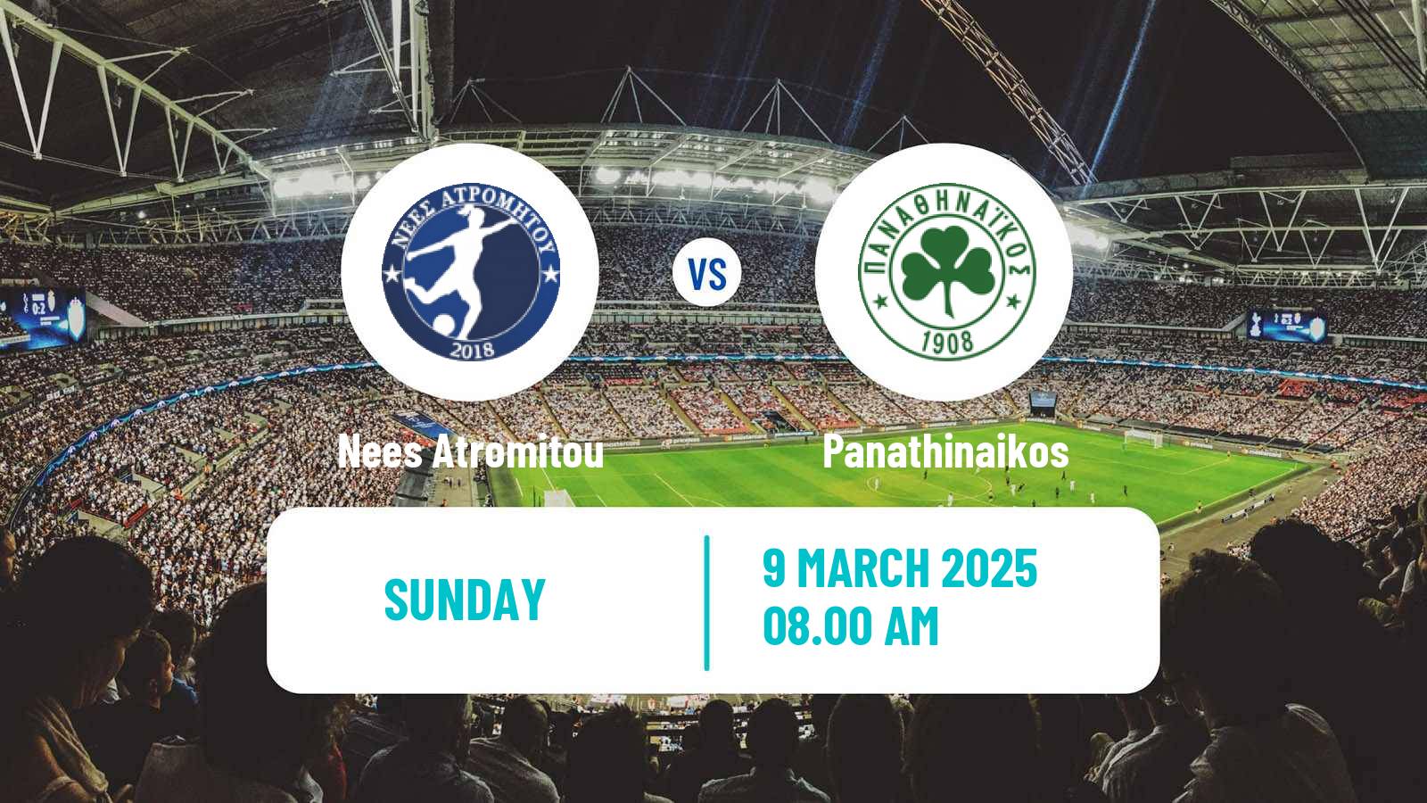 Soccer Greek Division A Women Nees Atromitou - Panathinaikos