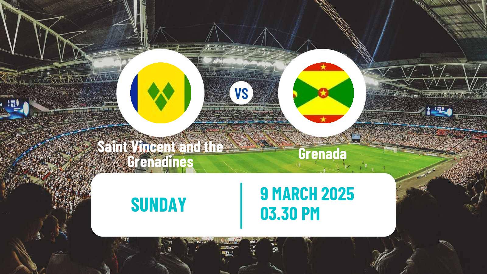 Soccer Friendly Saint Vincent and the Grenadines - Grenada