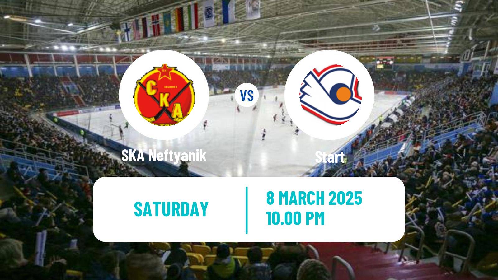 Bandy Russian Super League Bandy SKA Neftyanik - Start