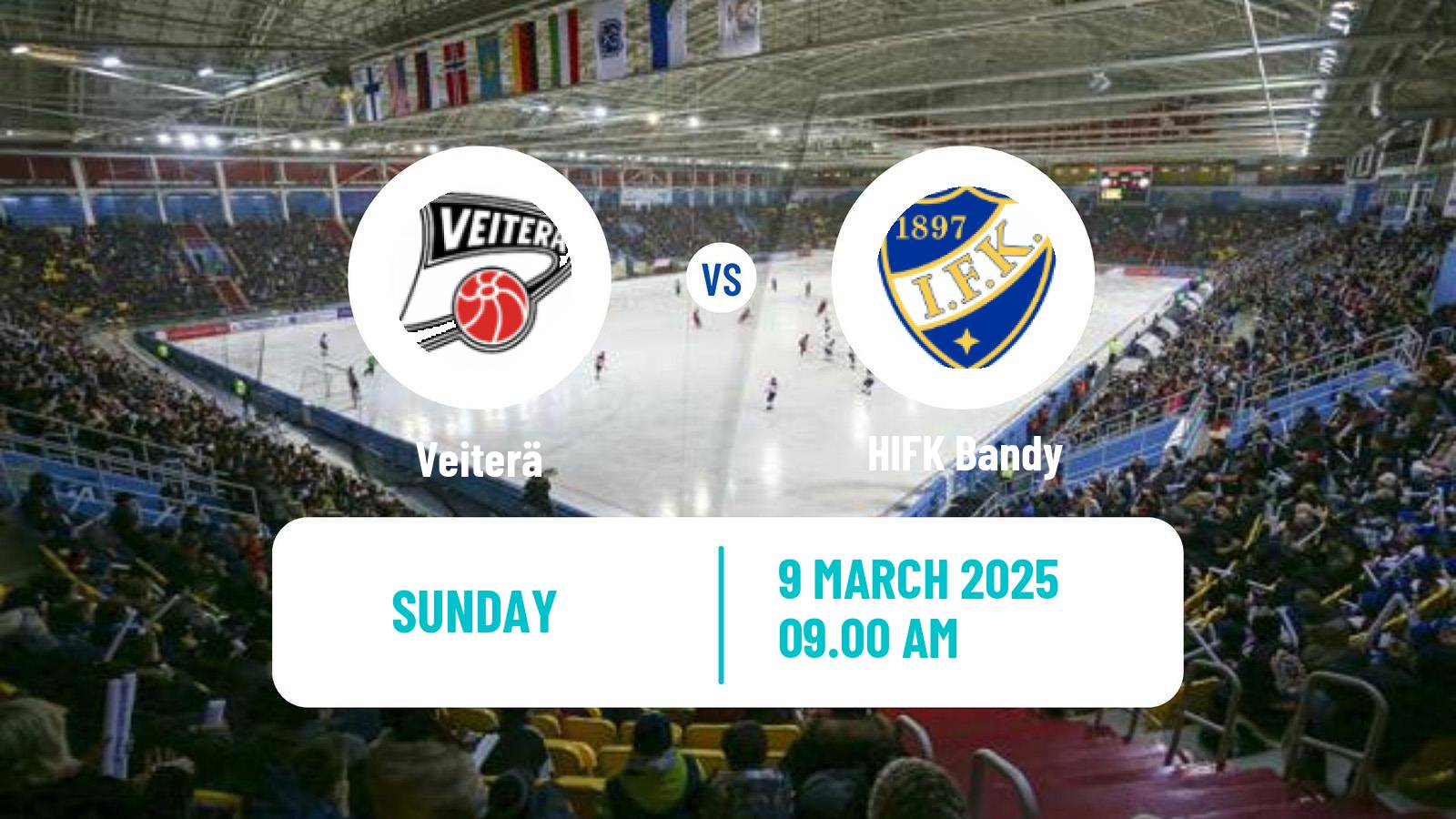 Bandy Finnish Bandyliiga Veiterä - HIFK