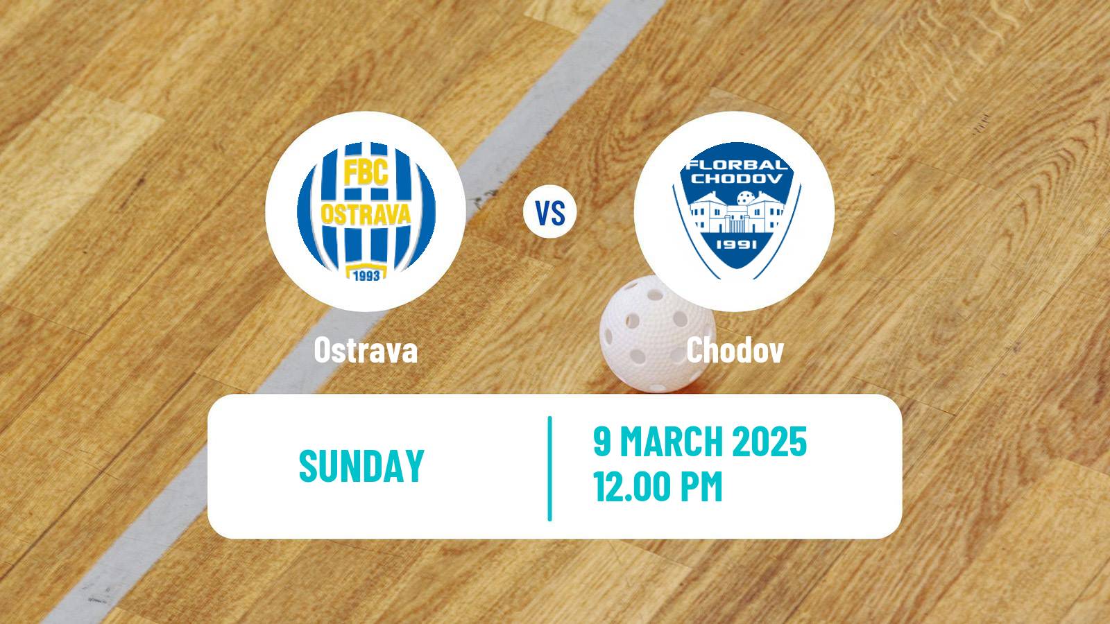 Floorball Czech Superliga Floorball Ostrava - Chodov