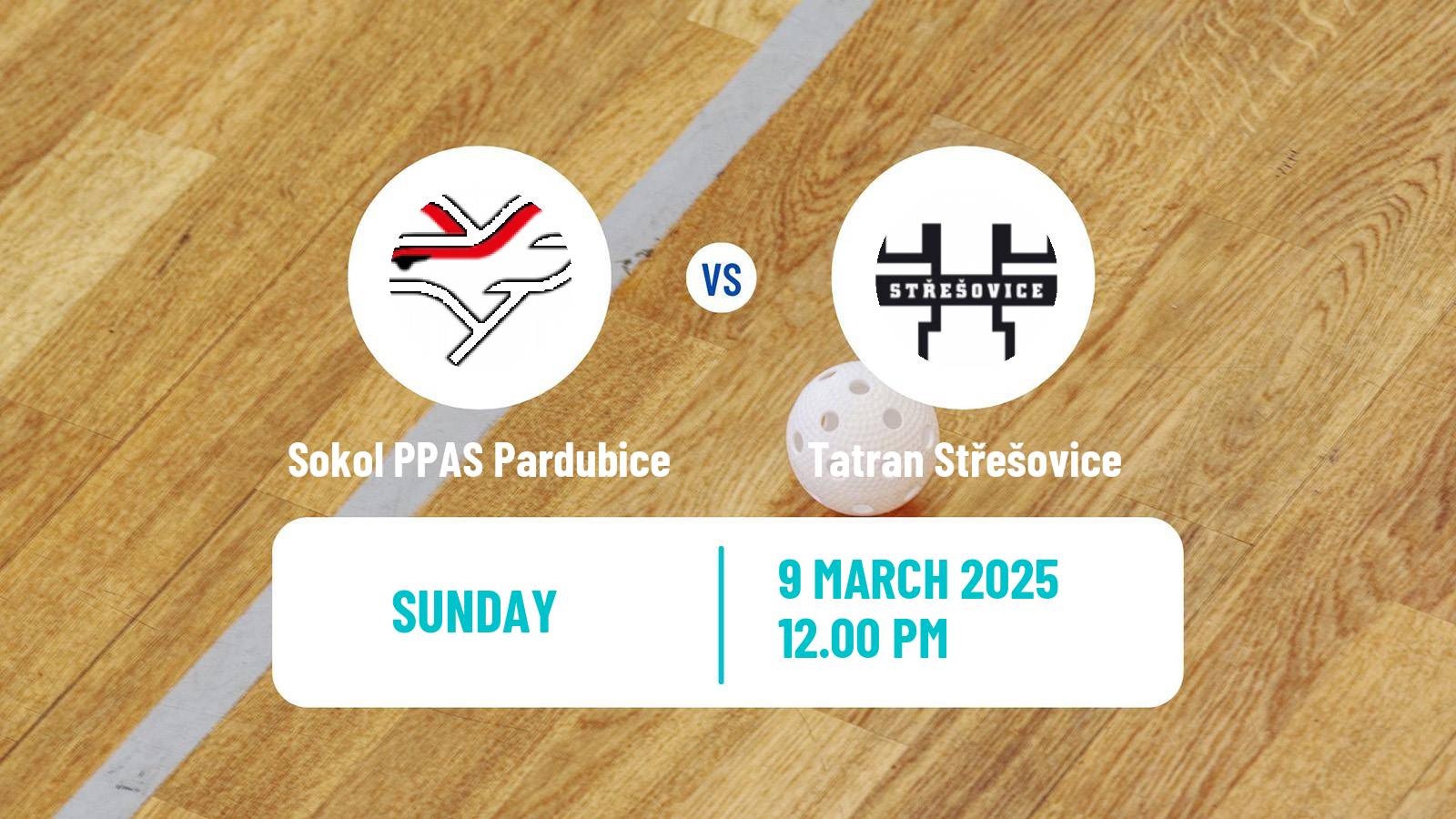 Floorball Czech Superliga Floorball Sokol PPAS Pardubice - Tatran Střešovice