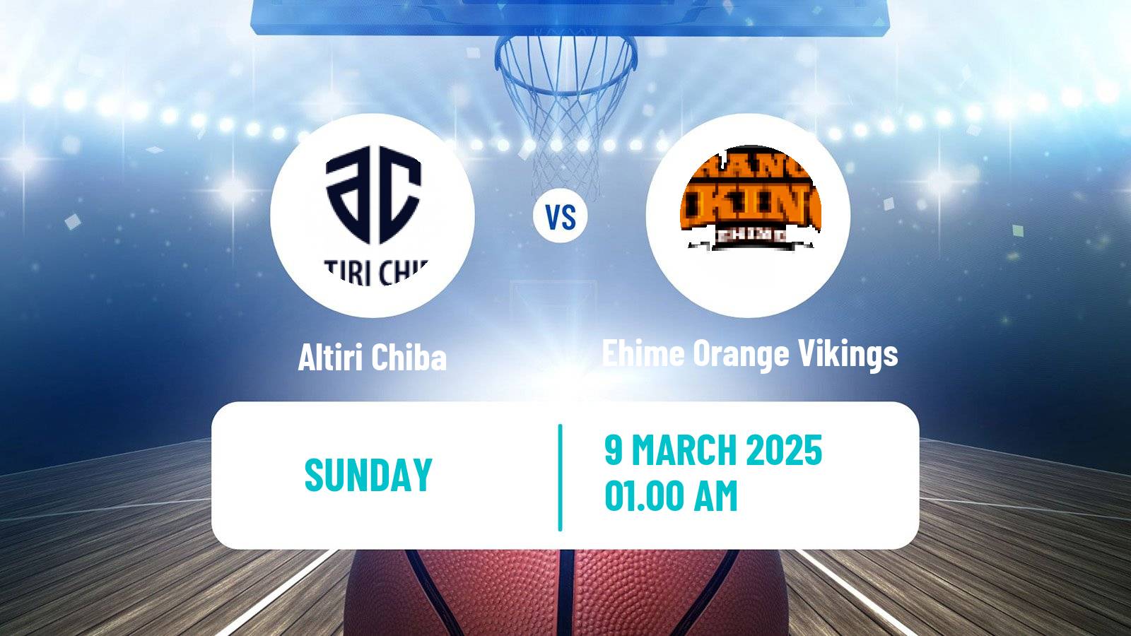 Basketball Japan B2 League Basketball Altiri Chiba - Ehime Orange Vikings