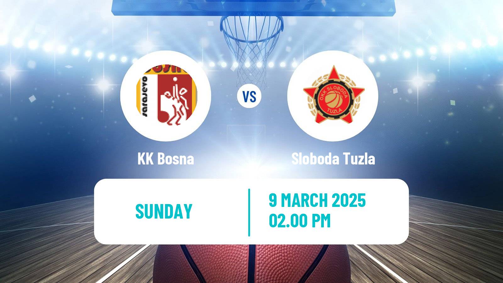 Basketball Bosnian Prvenstvo Basketball Bosna - Sloboda Tuzla