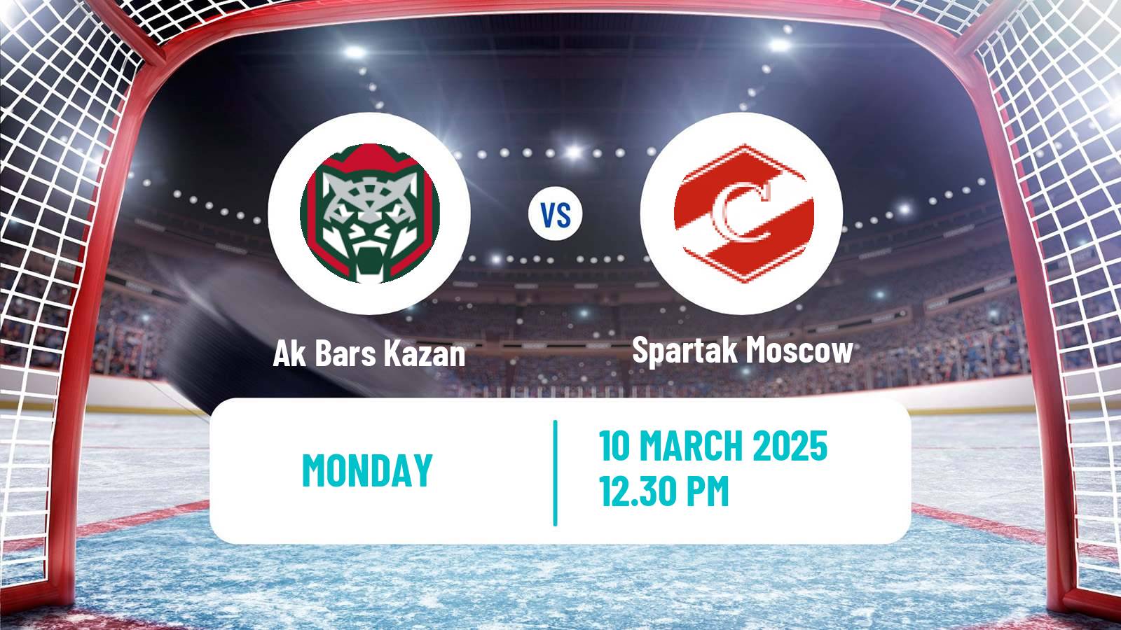 Hockey KHL Ak Bars Kazan - Spartak Moscow