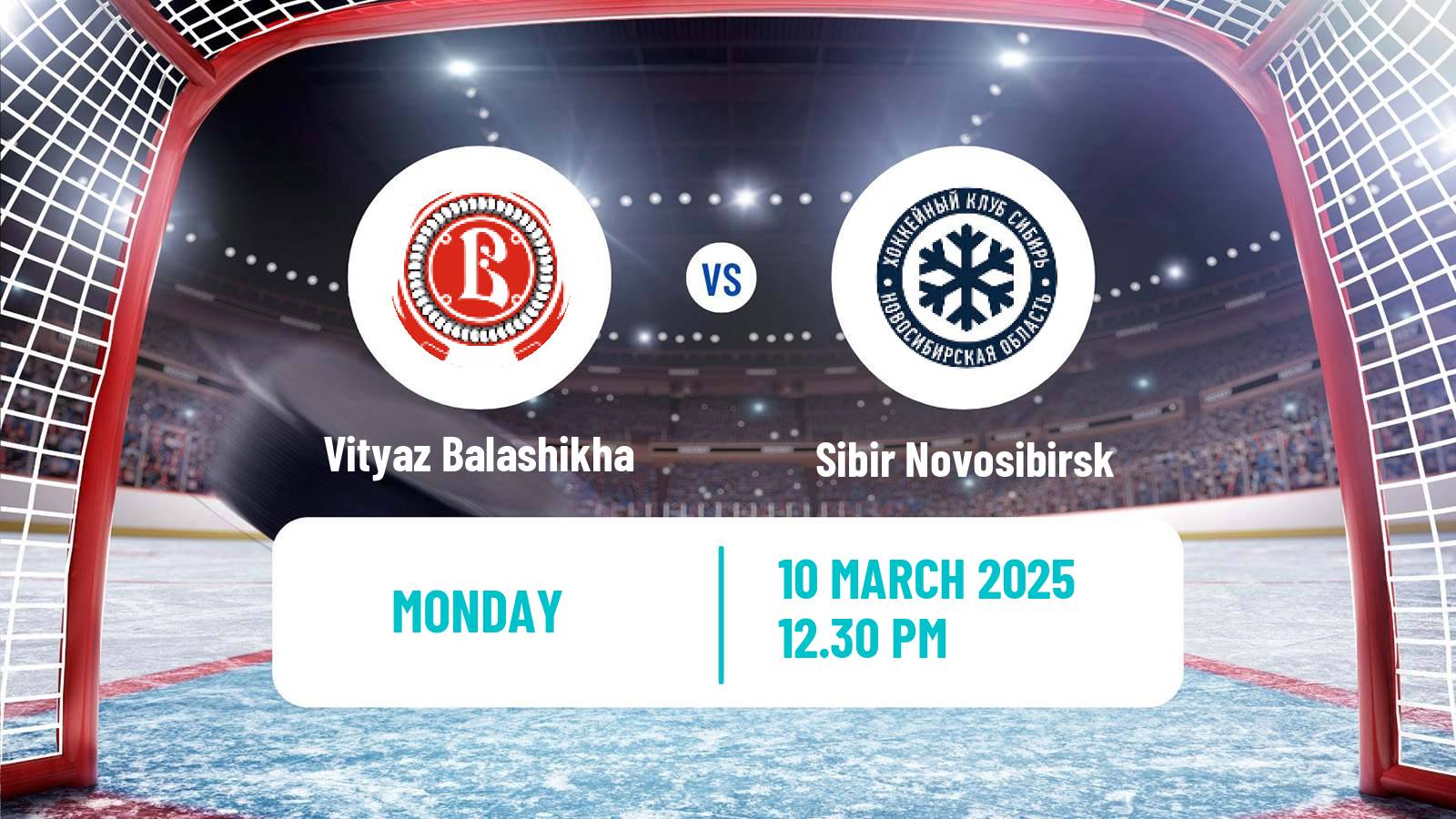 Hockey KHL Vityaz Balashikha - Sibir Novosibirsk