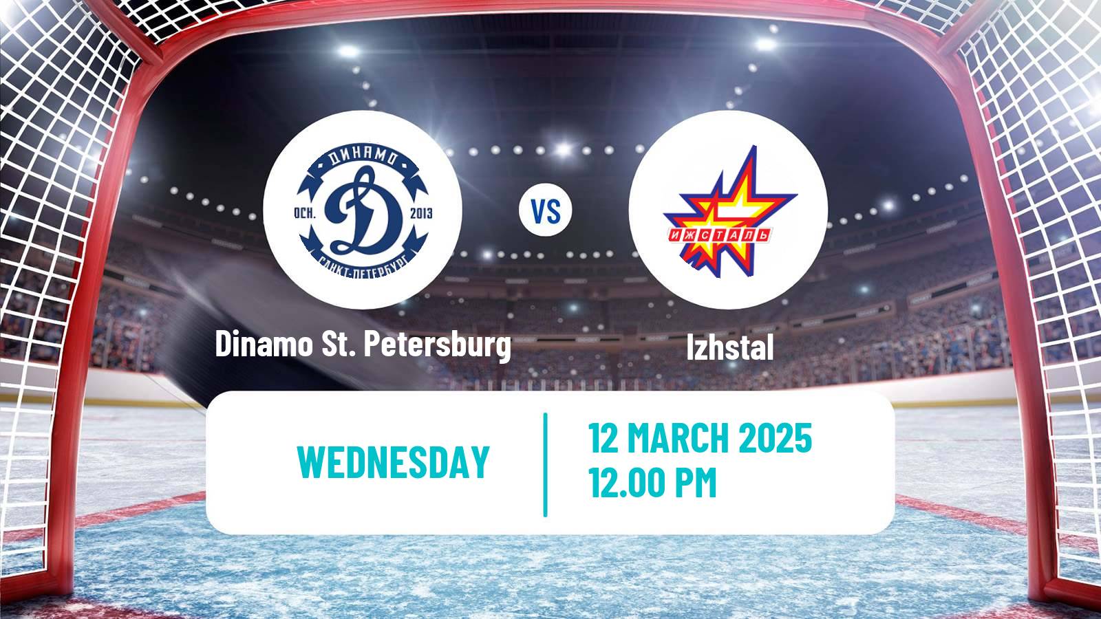 Hockey VHL Dinamo St. Petersburg - Izhstal