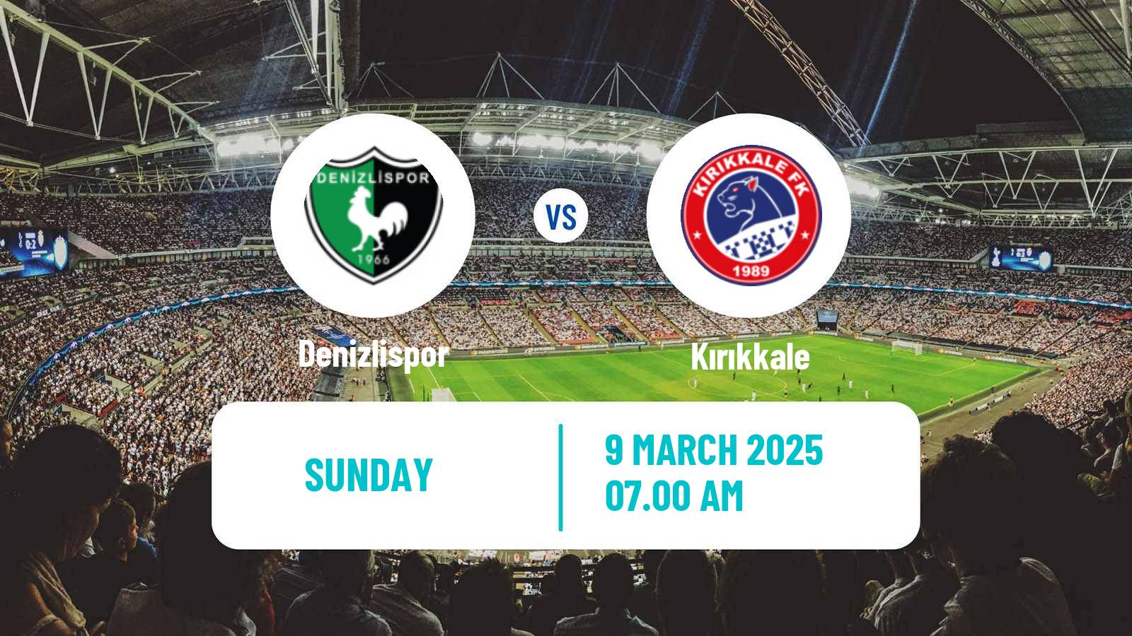 Soccer Turkish 3 Lig Group 4 Denizlispor - Kırıkkale