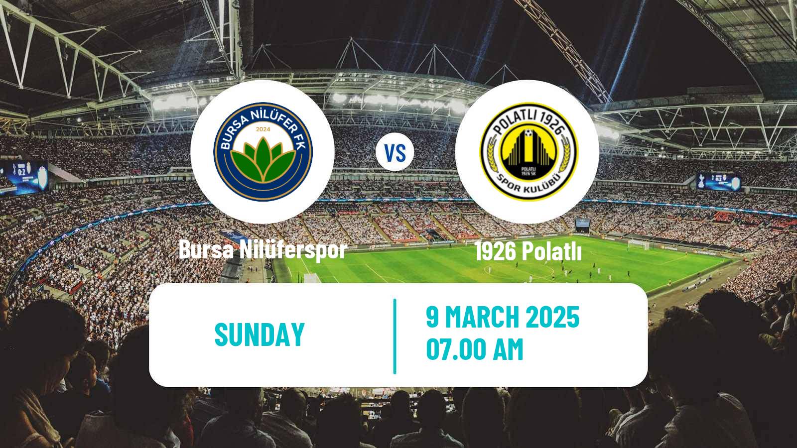 Soccer Turkish 3 Lig Group 4 Bursa Nilüferspor - 1926 Polatlı