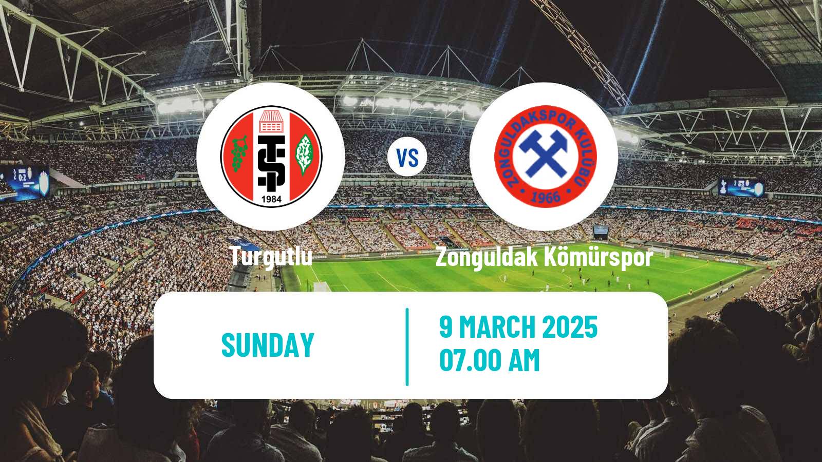 Soccer Turkish 3 Lig Group 4 Turgutlu - Zonguldak Kömürspor