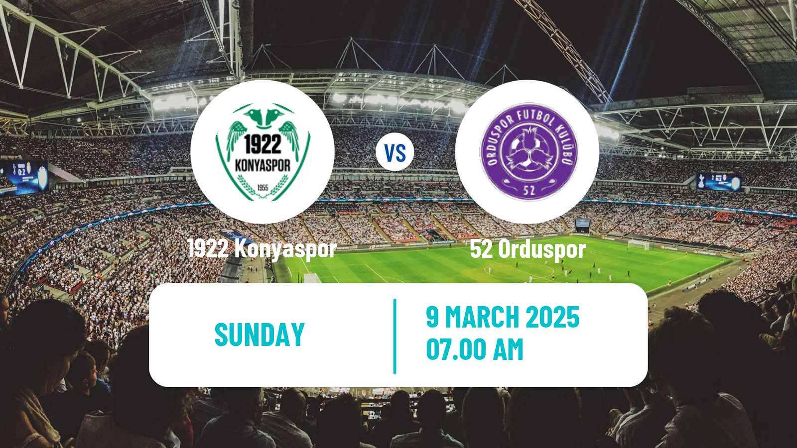 Soccer Turkish 3 Lig Group 3 1922 Konyaspor - 52 Orduspor