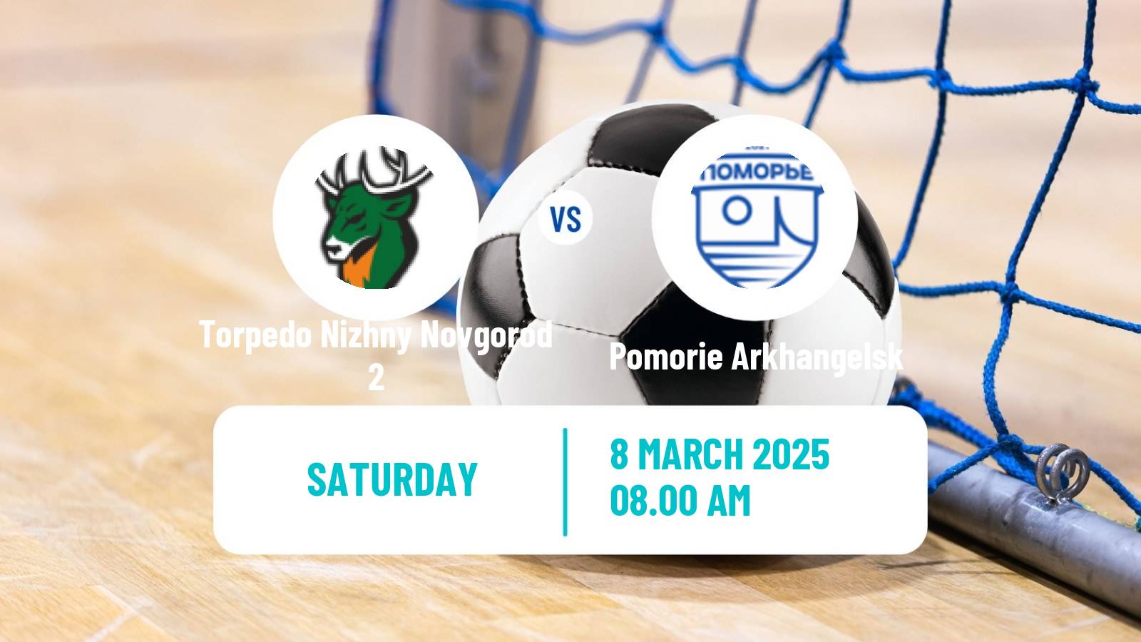 Futsal Russian Second Division Futsal Torpedo Nizhny Novgorod 2 - Pomorie Arkhangelsk