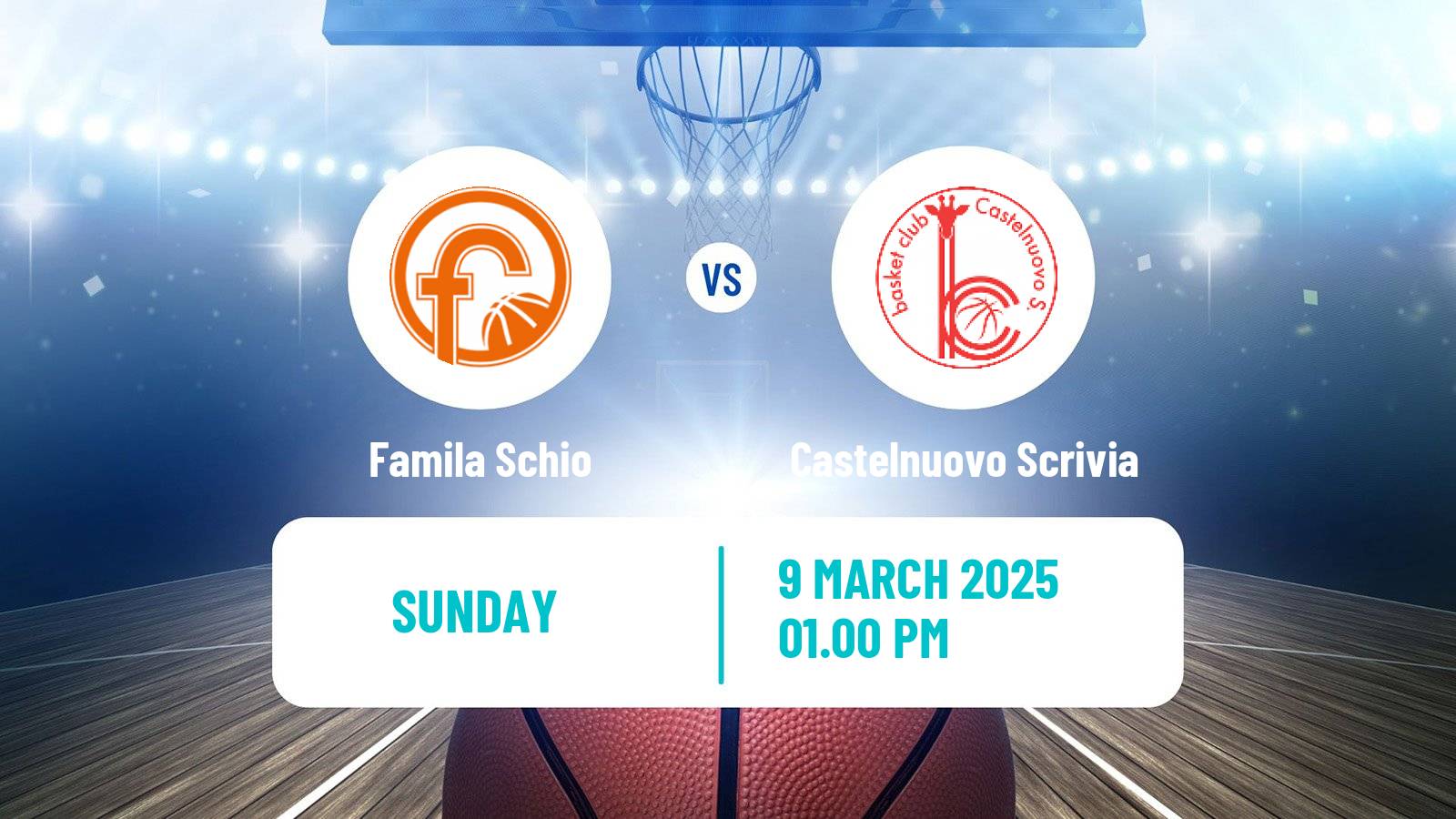 Basketball Italian Serie A1 Basketball Women Famila Schio - Castelnuovo Scrivia