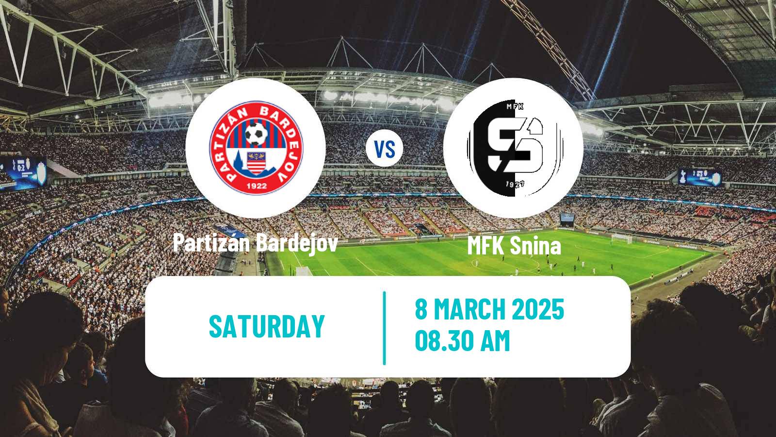 Soccer Slovak 3 Liga East Partizán Bardejov - Snina
