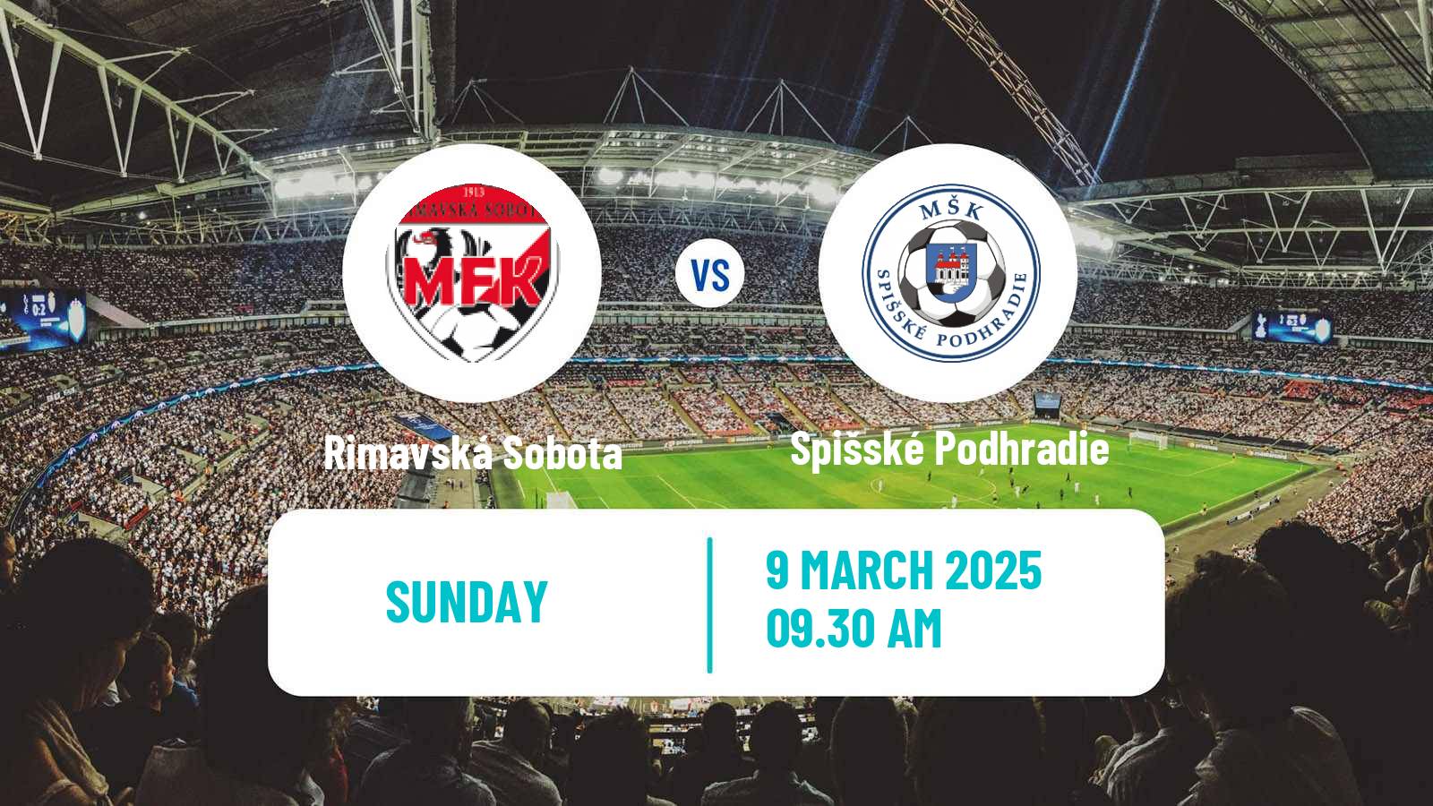 Soccer Slovak 3 Liga East Rimavská Sobota - Spišské Podhradie