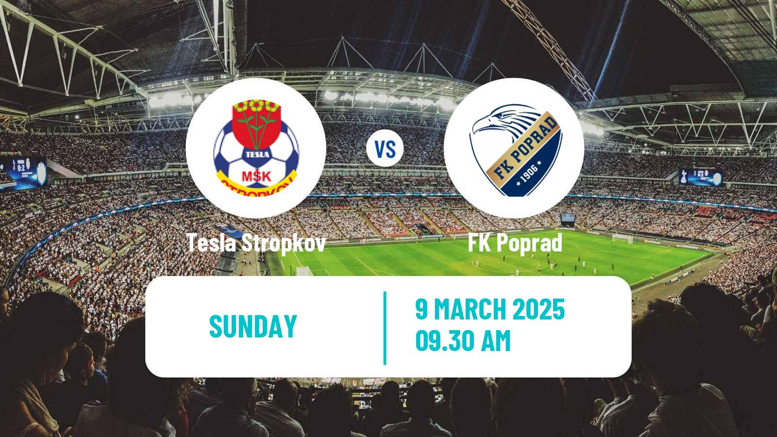 Soccer Slovak 3 Liga East Tesla Stropkov - Poprad