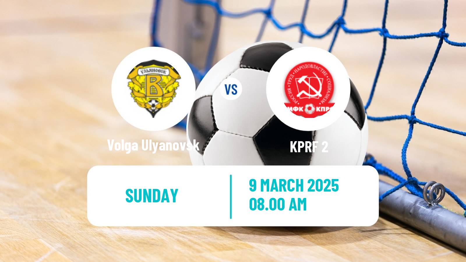 Futsal Russian Second Division Futsal Volga Ulyanovsk - KPRF 2
