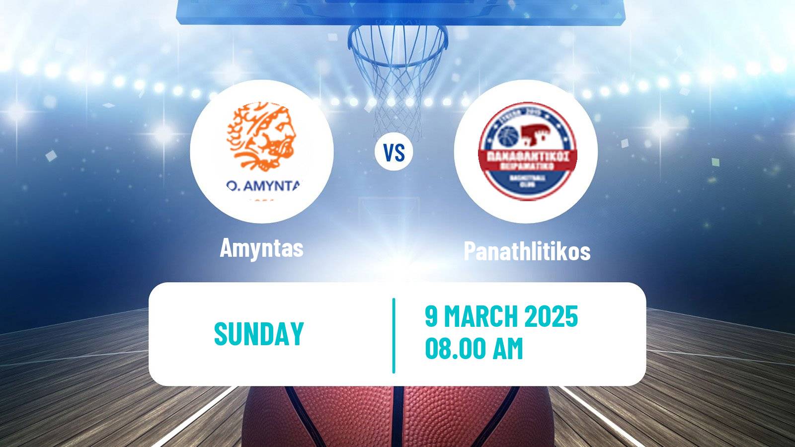 Basketball Greek Basket League A1 Women Amyntas - Panathlitikos