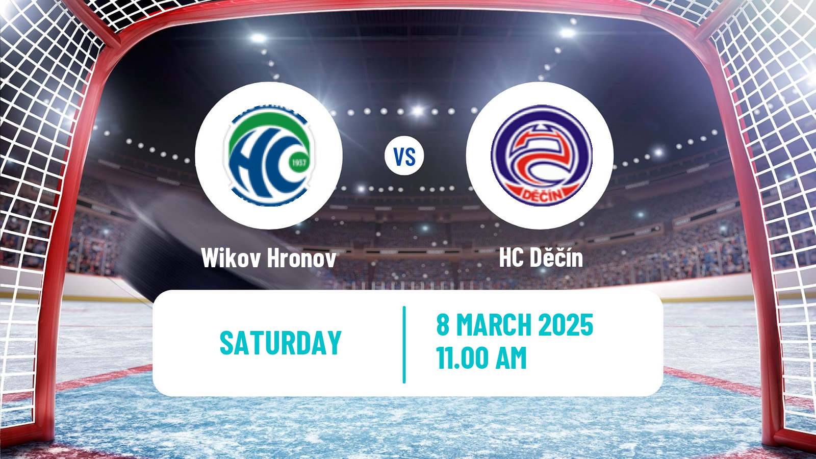 Hockey Czech 2 Liga Hockey West Wikov Hronov - Děčín