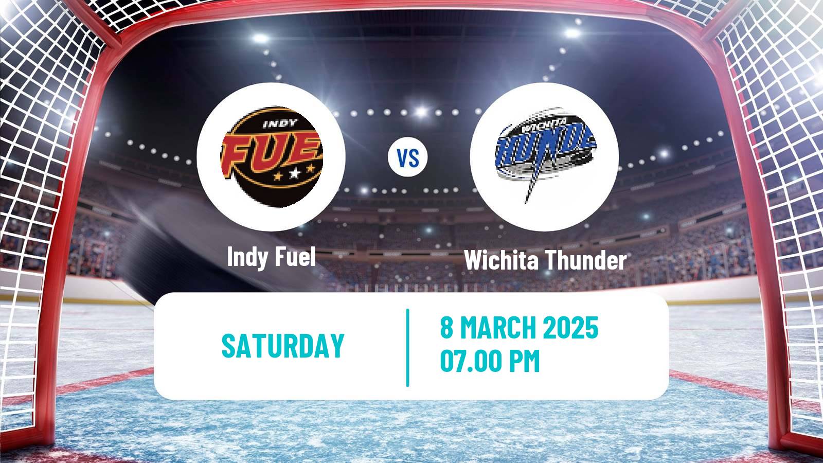 Hockey ECHL Indy Fuel - Wichita Thunder