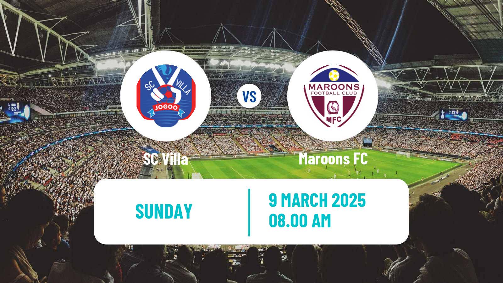 Soccer Ugandan Super League Villa - Maroons