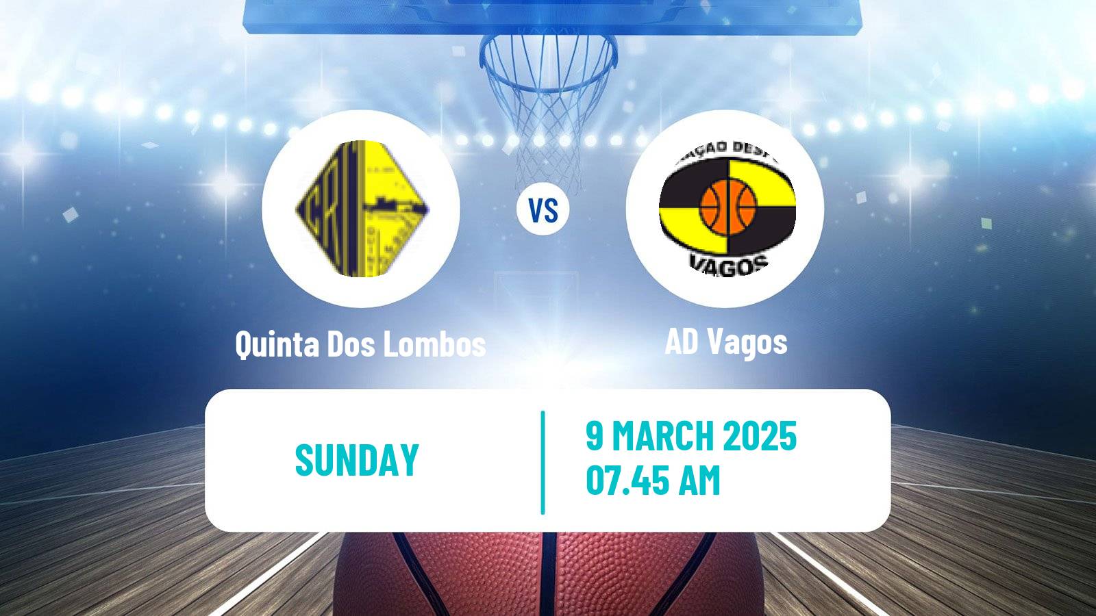 Basketball Portuguese LFB Quinta Dos Lombos - AD Vagos