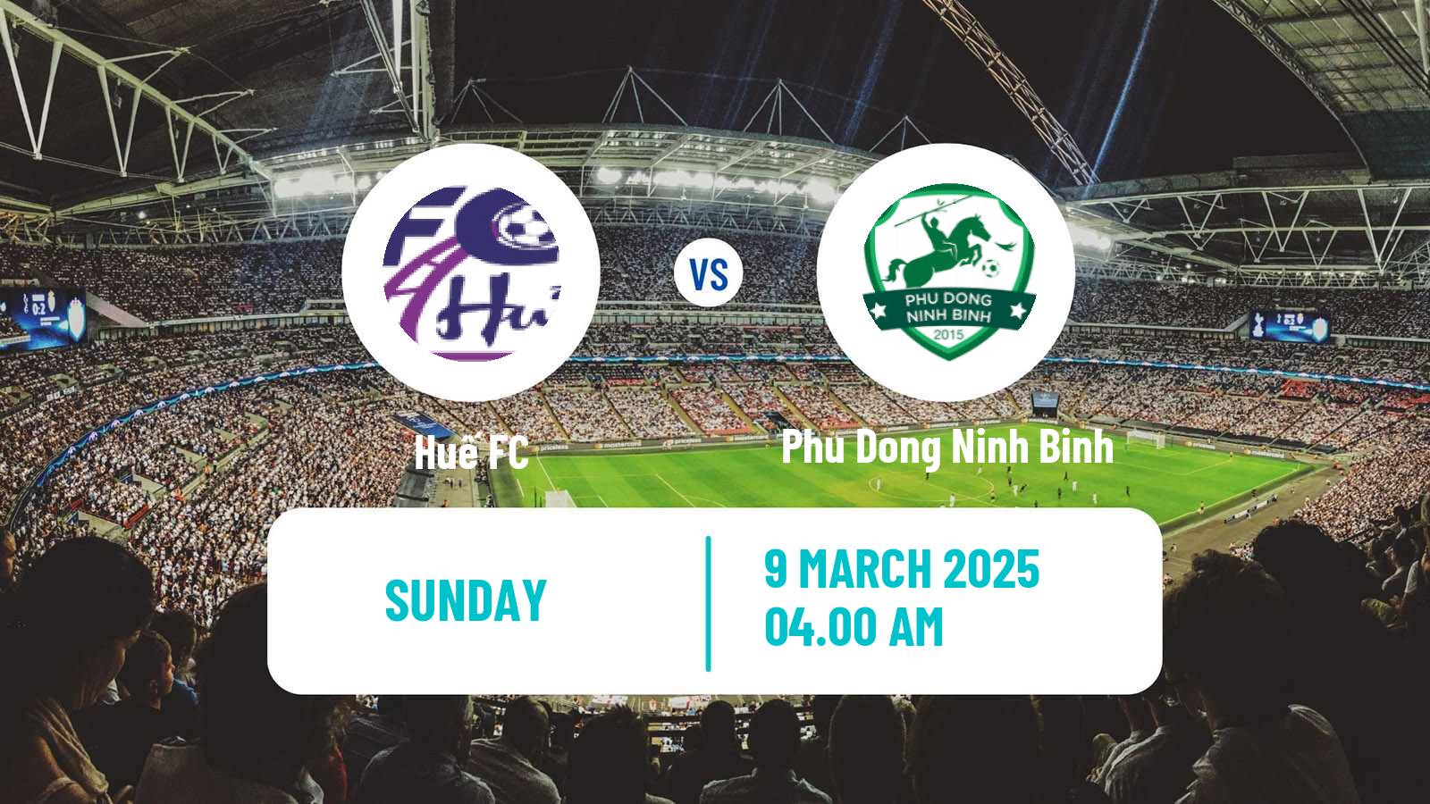 Football Vietnamese V League 2 Huế - Phu Dong Ninh Binh
