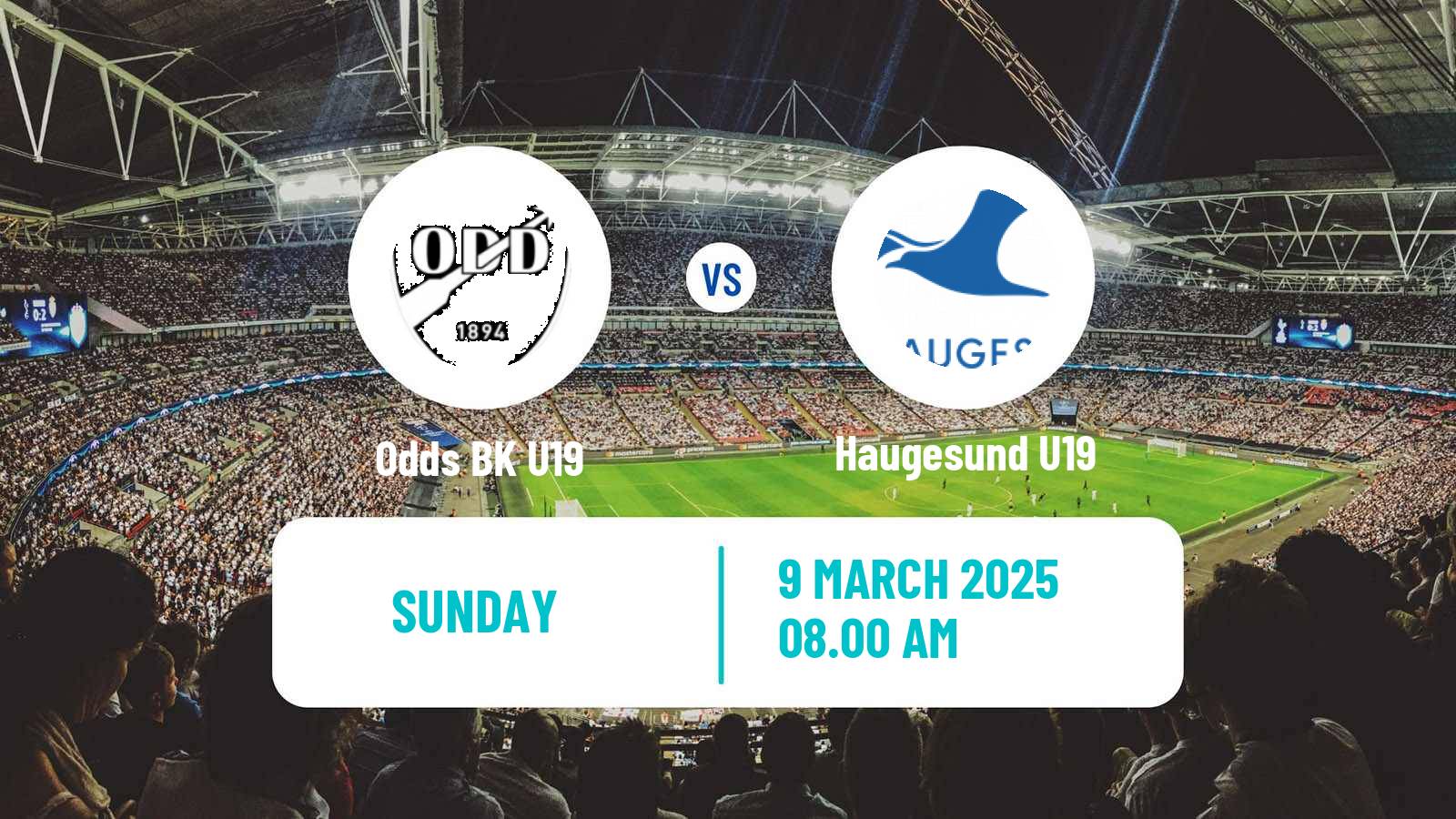 Football Norwegian Nasjonal U19 CL Odd U19 - Haugesund U19