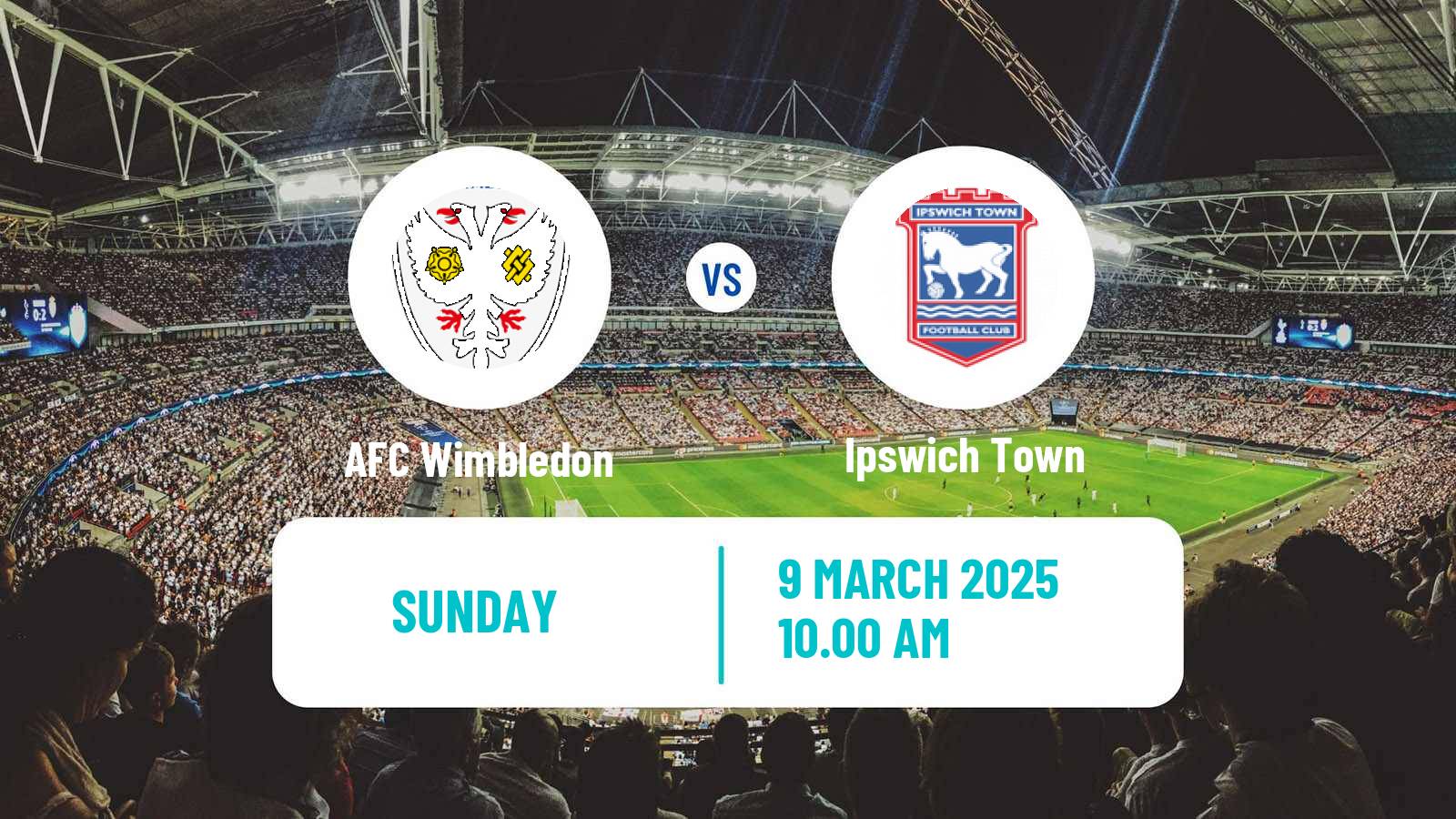 Soccer English National League South Women AFC Wimbledon - Ipswich Town