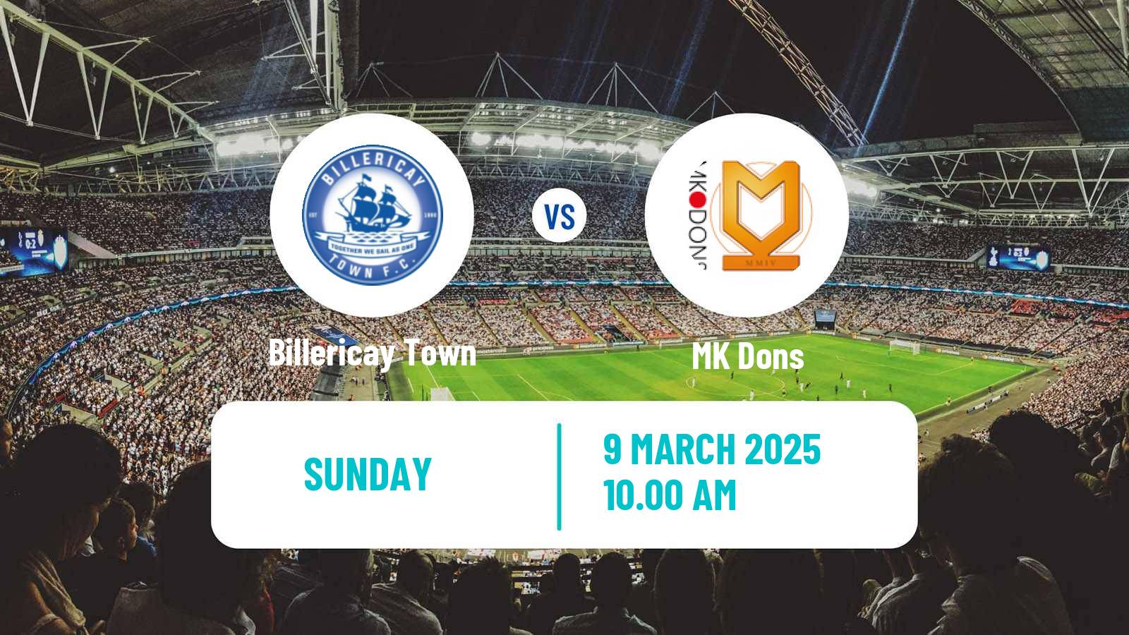 Soccer English National League South Women Billericay Town - MK Dons