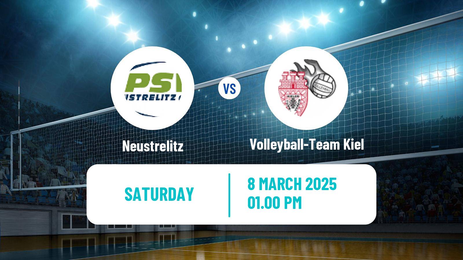 Volleyball German 2 Bundesliga North Volleyball Neustrelitz - Volleyball-Team Kiel