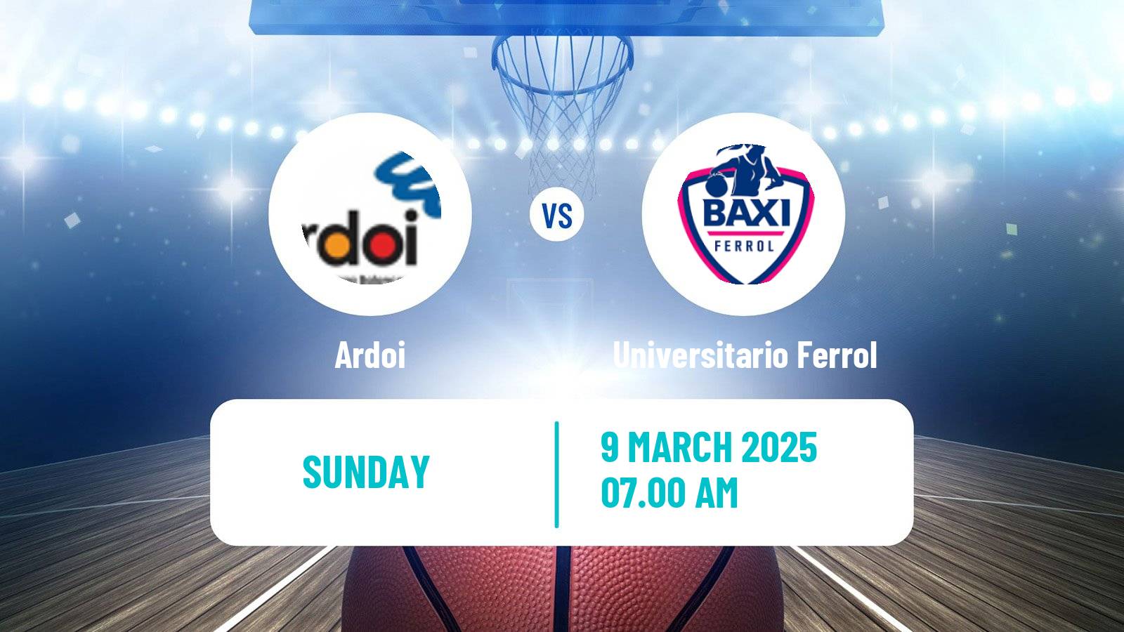 Basketball Spanish Liga Femenina Basketball Ardoi - Universitario Ferrol
