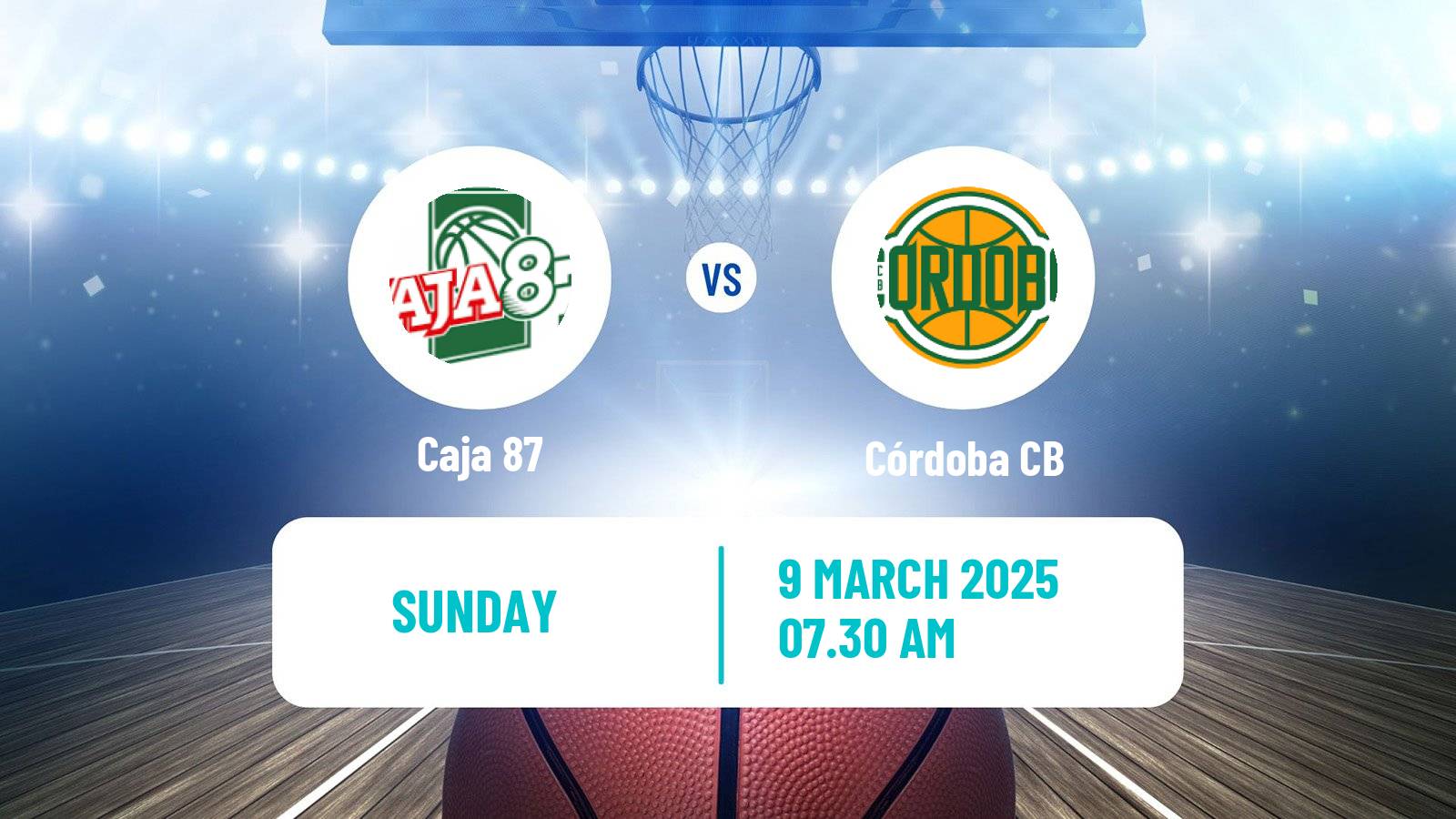 Basketball Spanish LEB Plata Caja 87 - Córdoba